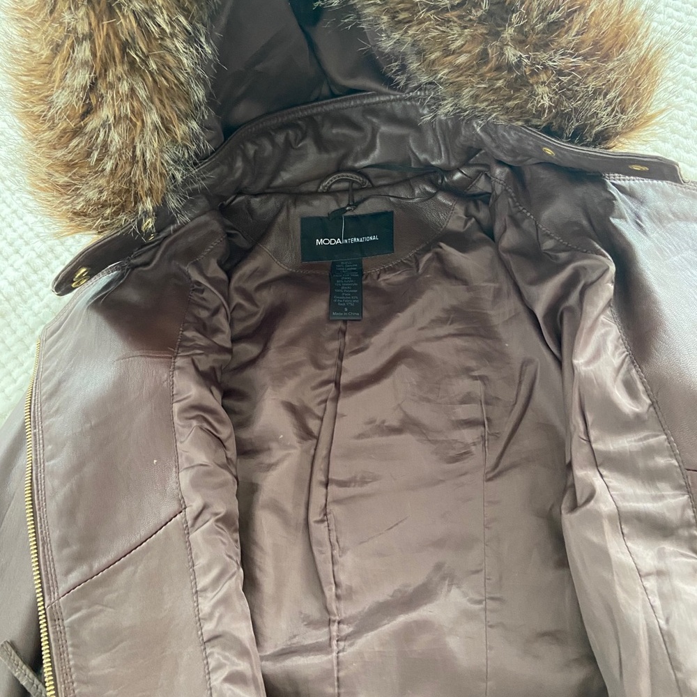 Moda international  leather jacket - Picture 4 of 11